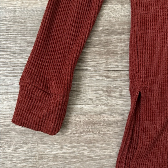 American Eagle waffle knit sweater top XS oversized - Picture 8 of 8